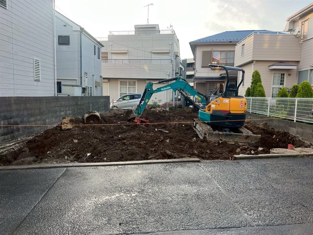 解体・整地後の敷地